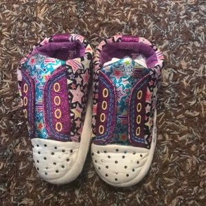 Girls twinkle toe slippers size large 2/3